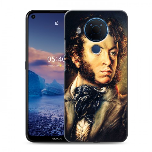 Дизайнерский силиконовый чехол для Nokia 5.4 Пушкин