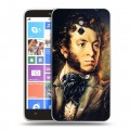 Дизайнерский пластиковый чехол для Nokia Lumia 1320 Пушкин