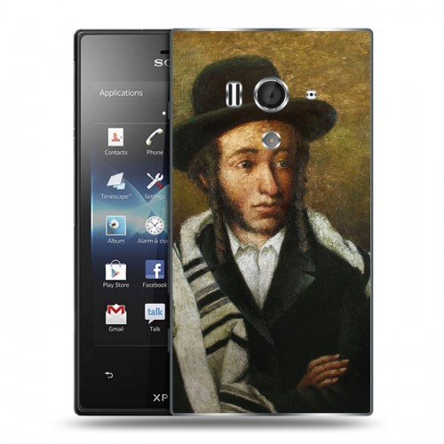 Дизайнерский пластиковый чехол для Sony Xperia acro S Пушкин