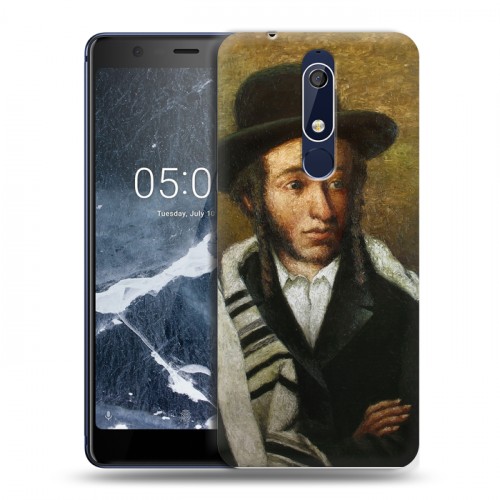 Дизайнерский пластиковый чехол для Nokia 5.1 Пушкин