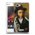 Дизайнерский пластиковый чехол для Sony Xperia L Пушкин