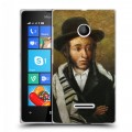 Дизайнерский пластиковый чехол для Microsoft Lumia 435 Пушкин