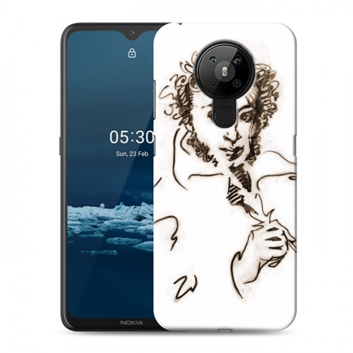 Дизайнерский пластиковый чехол для Nokia 5.3 Пушкин