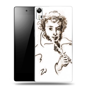 Дизайнерский силиконовый чехол для Lenovo Vibe Shot Пушкин (на заказ)
