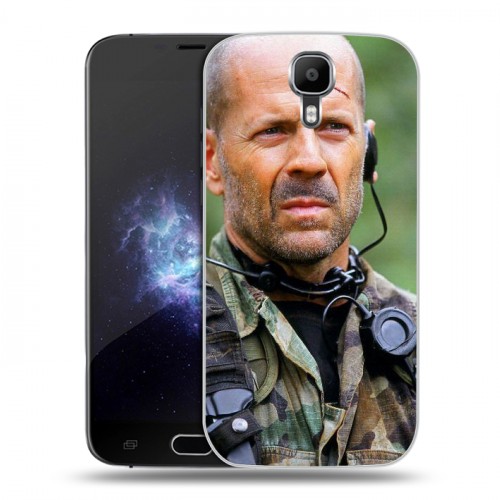 Дизайнерский пластиковый чехол для Doogee X9 Pro Bruce willis