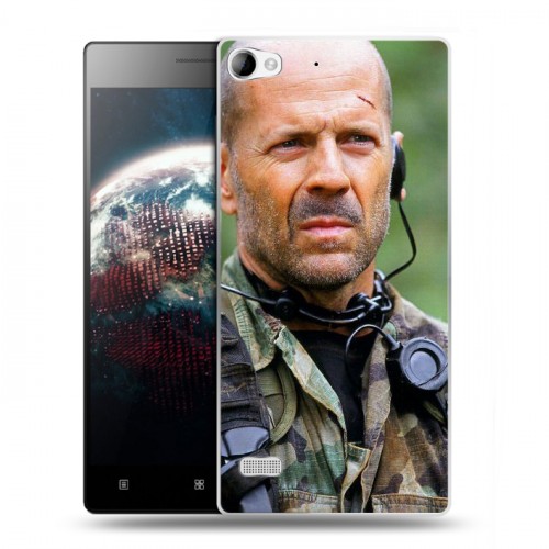 Дизайнерский пластиковый чехол для Lenovo Vibe X2 Bruce willis