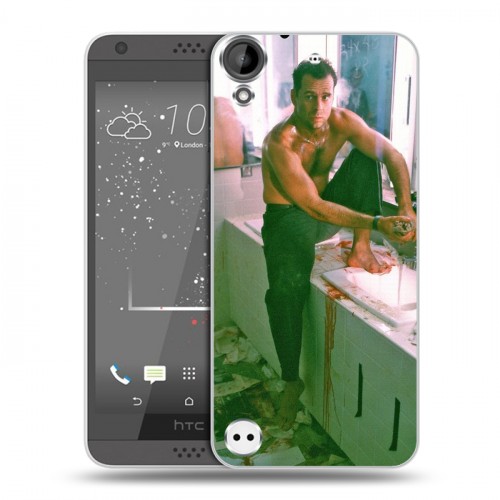 Дизайнерский пластиковый чехол для HTC Desire 530 Bruce willis