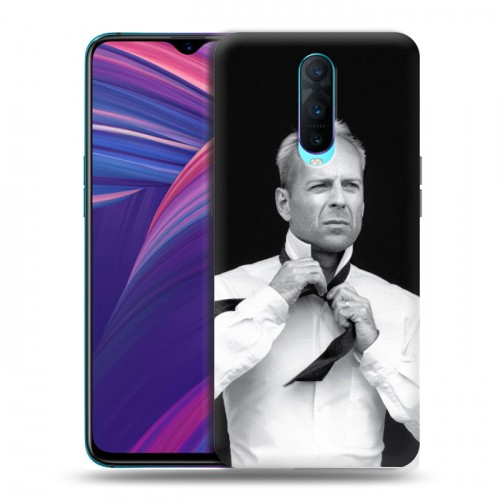 Дизайнерский пластиковый чехол для OPPO RX17 Pro Bruce willis