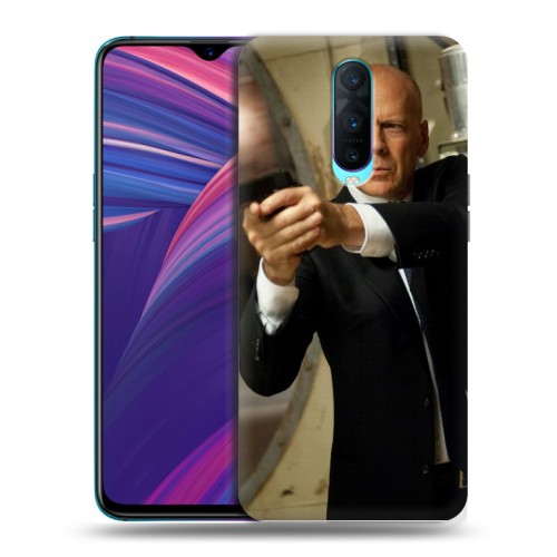 Дизайнерский пластиковый чехол для OPPO RX17 Pro Bruce willis