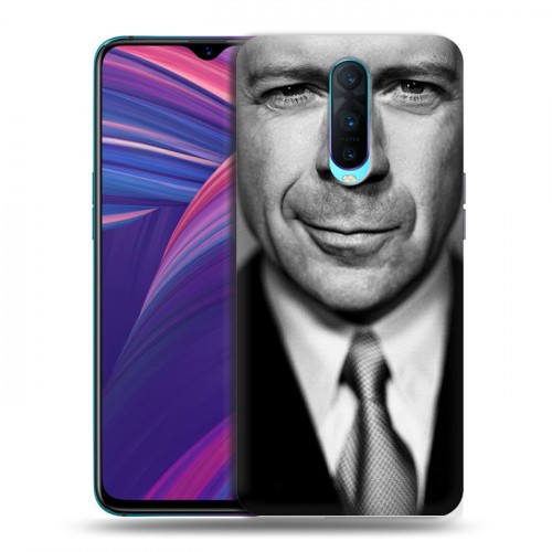 Дизайнерский пластиковый чехол для OPPO RX17 Pro Bruce willis