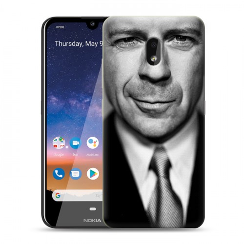 Дизайнерский пластиковый чехол для Nokia 2.2 Bruce willis