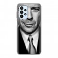 Дизайнерский силиконовый с усиленными углами чехол для Samsung Galaxy A23 Bruce willis