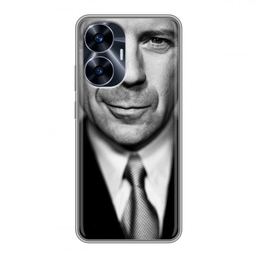 Дизайнерский пластиковый чехол для Realme C55 Bruce willis