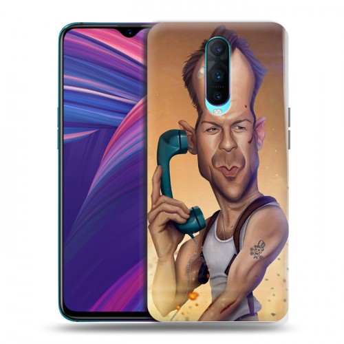 Дизайнерский пластиковый чехол для OPPO RX17 Pro Bruce willis