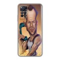 Дизайнерский силиконовый чехол для Xiaomi Redmi Note 11 Pro Bruce willis