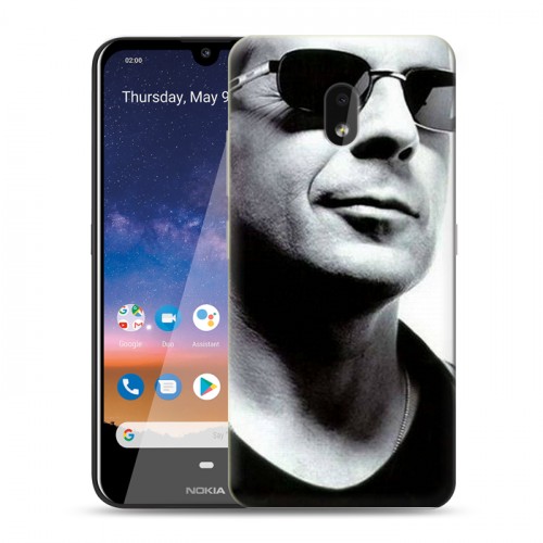 Дизайнерский силиконовый чехол для Nokia 2.2 Bruce willis