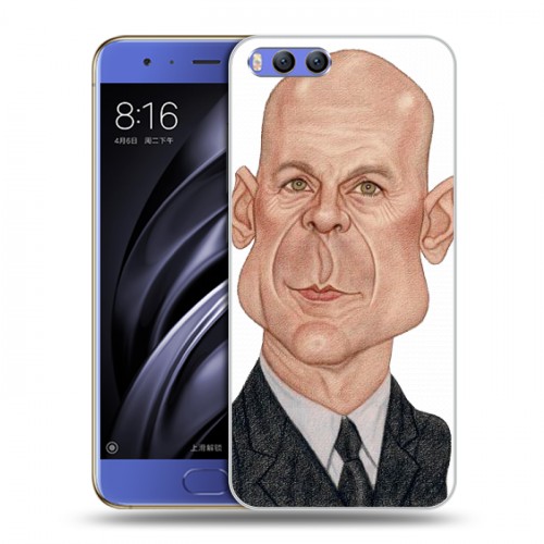 Дизайнерский пластиковый чехол для Xiaomi Mi6 Bruce willis