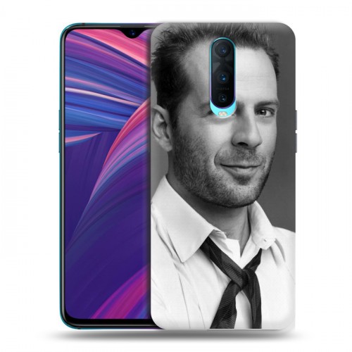 Дизайнерский пластиковый чехол для OPPO RX17 Pro Bruce willis