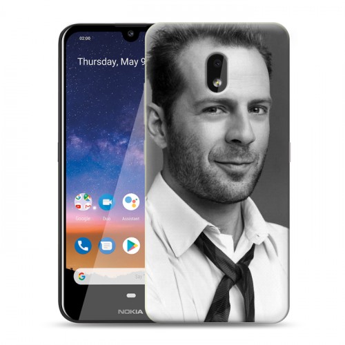 Дизайнерский силиконовый чехол для Nokia 2.2 Bruce willis