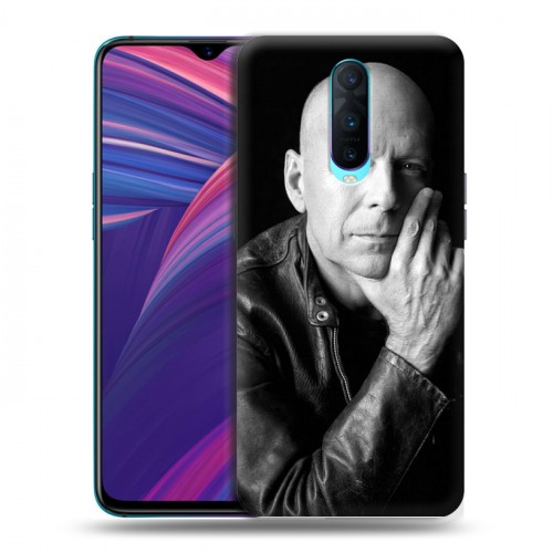 Дизайнерский пластиковый чехол для OPPO RX17 Pro Bruce willis