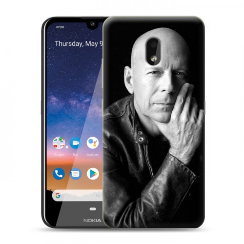 Дизайнерский силиконовый чехол для Nokia 2.2 Bruce willis