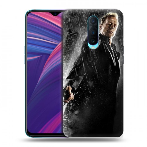 Дизайнерский пластиковый чехол для OPPO RX17 Pro Bruce willis