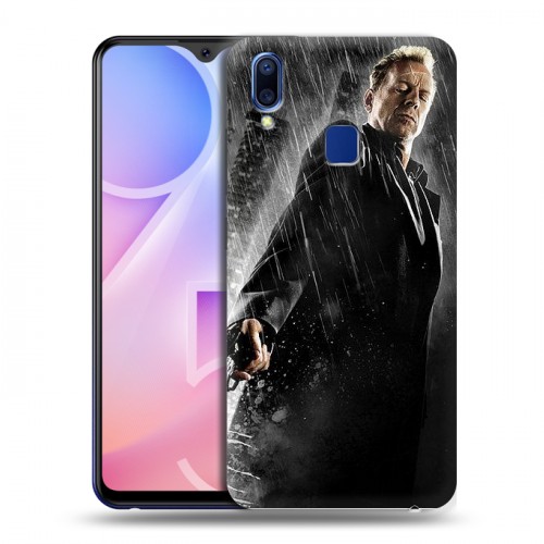 Дизайнерский пластиковый чехол для Vivo Y95 Bruce willis