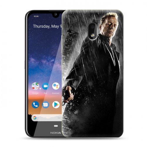 Дизайнерский силиконовый чехол для Nokia 2.2 Bruce willis