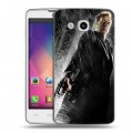 Дизайнерский пластиковый чехол для LG L60 Bruce willis