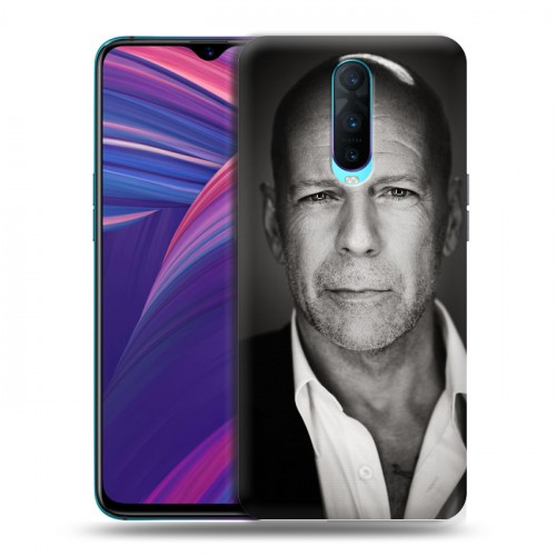 Дизайнерский пластиковый чехол для OPPO RX17 Pro Bruce willis