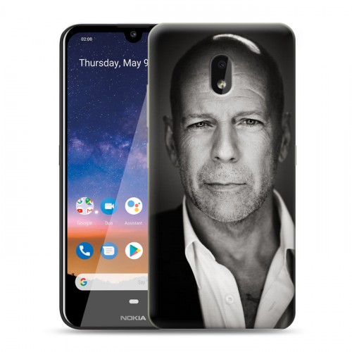 Дизайнерский пластиковый чехол для Nokia 2.2 Bruce willis