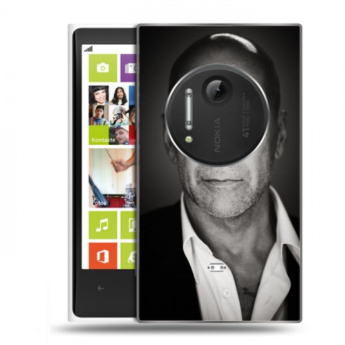 Дизайнерский пластиковый чехол для Nokia Lumia 1020 Bruce willis