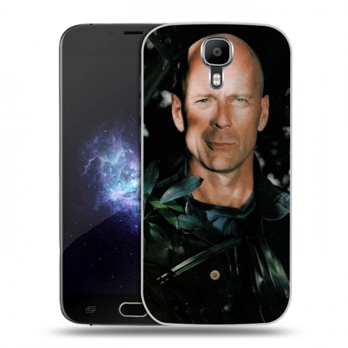 Дизайнерский пластиковый чехол для Doogee X9 Pro Bruce willis