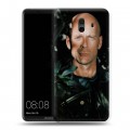 Дизайнерский пластиковый чехол для Huawei Mate 10 Bruce willis