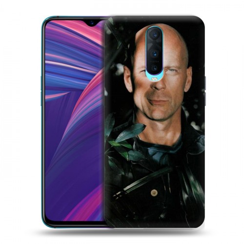 Дизайнерский пластиковый чехол для OPPO RX17 Pro Bruce willis