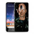 Дизайнерский силиконовый чехол для Nokia 2.2 Bruce willis