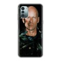 Дизайнерский пластиковый чехол для Nokia G11 Bruce willis