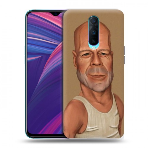 Дизайнерский пластиковый чехол для OPPO RX17 Pro Bruce willis