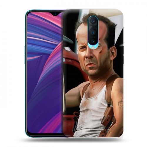 Дизайнерский пластиковый чехол для OPPO RX17 Pro Bruce willis