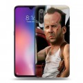 Дизайнерский силиконовый с усиленными углами чехол для Xiaomi Mi9 Bruce willis