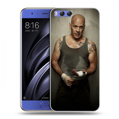 Дизайнерский пластиковый чехол для Xiaomi Mi6 Bruce willis