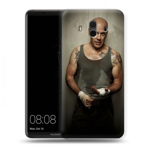 Дизайнерский пластиковый чехол для Huawei Mate 10 Bruce willis