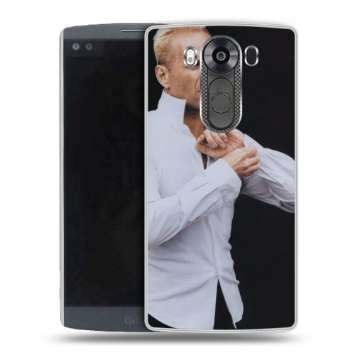 Дизайнерский пластиковый чехол для LG V10 Bruce willis