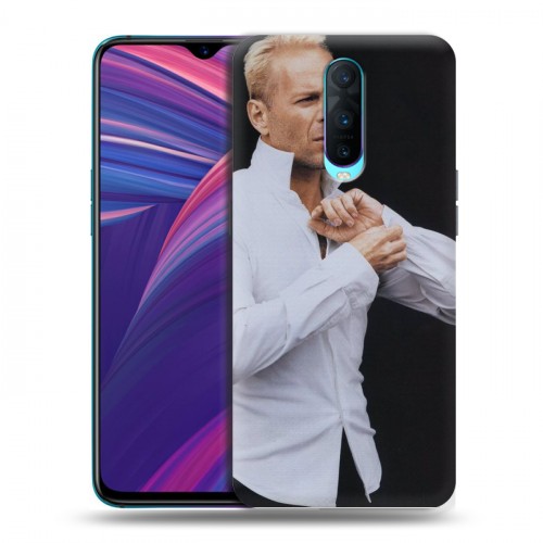 Дизайнерский пластиковый чехол для OPPO RX17 Pro Bruce willis