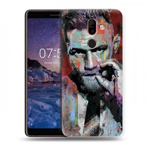 Дизайнерский пластиковый чехол для Nokia 7 Plus Конор Макгрегор