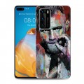 Дизайнерский пластиковый чехол для Huawei P40 Конор Макгрегор