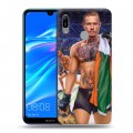 Дизайнерский пластиковый чехол для Huawei Y6 (2019) Конор Макгрегор