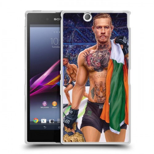 Дизайнерский пластиковый чехол для Sony Xperia Z Ultra  Конор Макгрегор