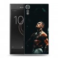 Дизайнерский пластиковый чехол для Sony Xperia XZs Конор Макгрегор