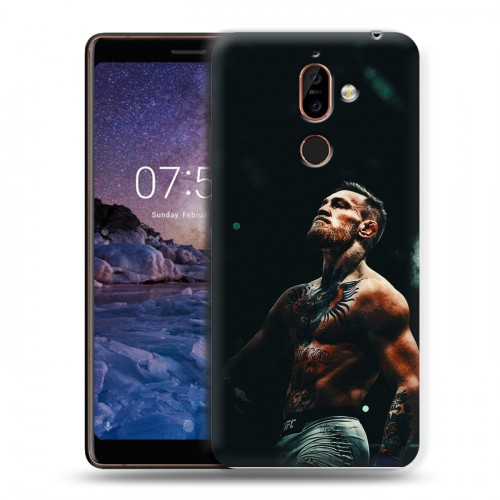 Дизайнерский пластиковый чехол для Nokia 7 Plus Конор Макгрегор